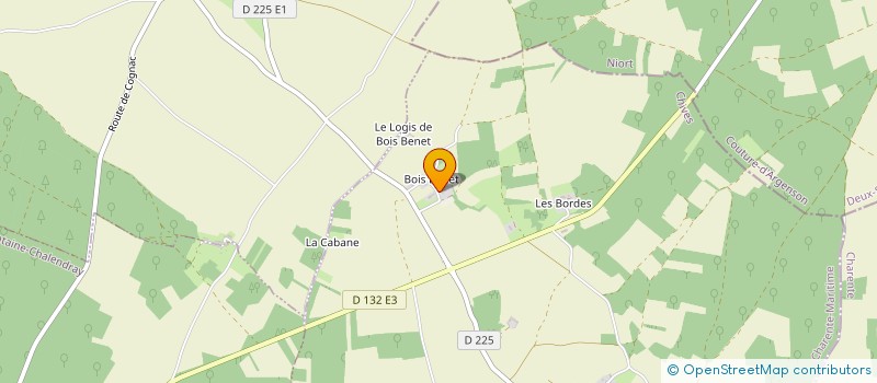 localisation de l'entreprise 888 513 751   SAINT-JEAN-D'ANGELY