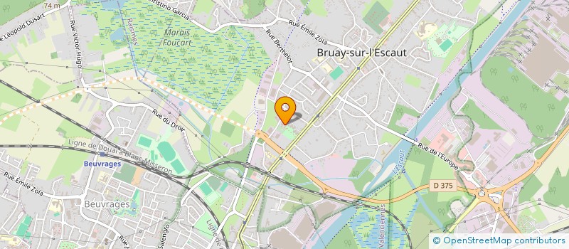 localisation de l'entreprise 888 523 511 à VALENCIENNES