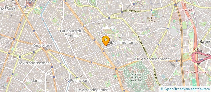 localisation de l'entreprise 888 540 168   PARIS