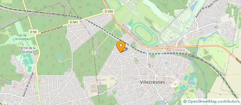 localisation de l'entreprise 888 547 635   VILLECRESNES