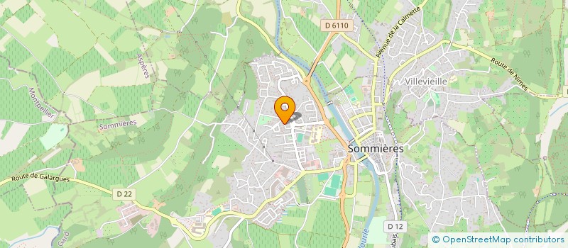 localisation de l'entreprise 888 551 876   SOMMIERES