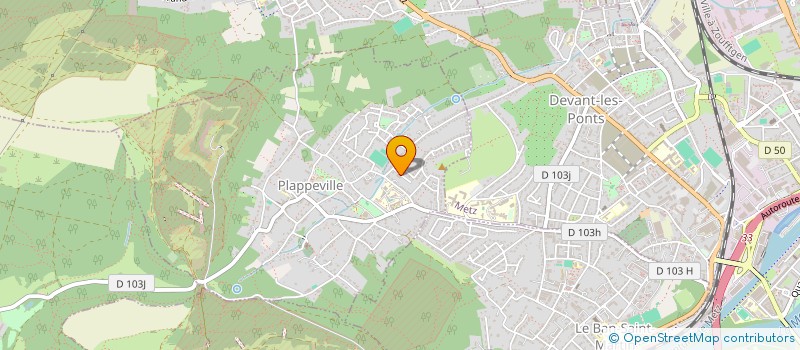 localisation de l'entreprise 888 552 270   METZ