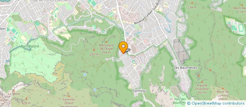 localisation de l'entreprise 888 554 649   MARSEILLE