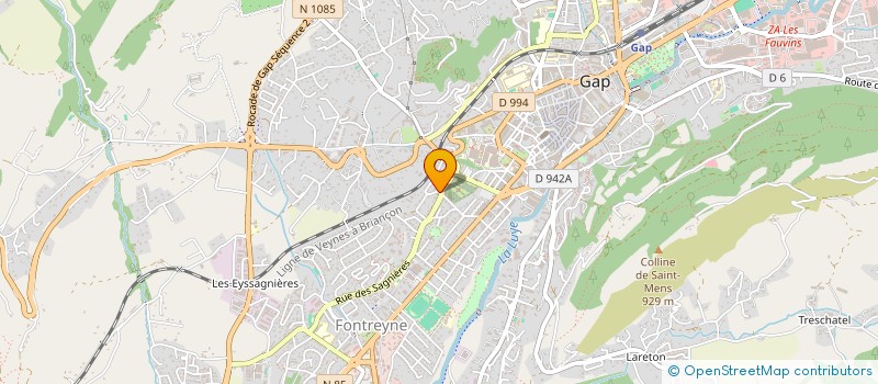 localisation de l'entreprise 888 573 797 à SAINT-LAURENT-DU-VAR