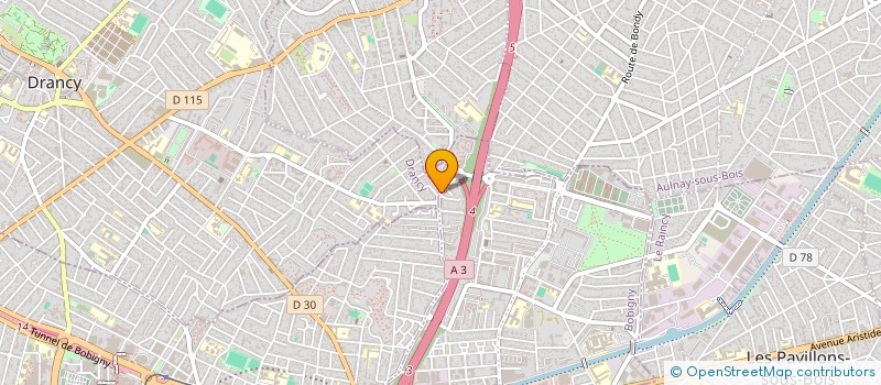 localisation de l'entreprise 888 579 430   DRANCY