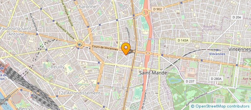 localisation de l'entreprise 888 583 747   PARIS
