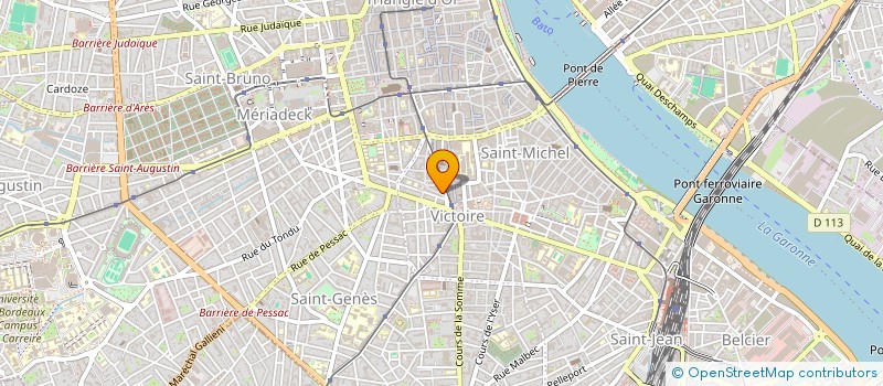 localisation de l'entreprise 888 585 080   BORDEAUX