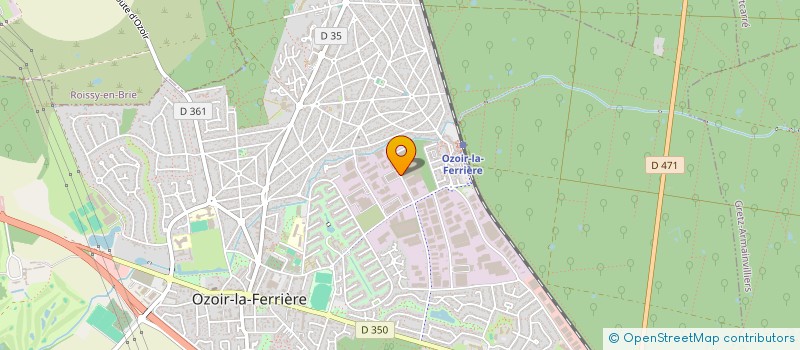 localisation de l'entreprise 888 589 652 à OZOIR-LA-FERRIERE