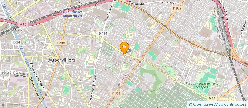 localisation de l'entreprise 888 591 989   AUBERVILLIERS