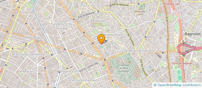 localisation de l'entreprise 888 609 229   PARIS