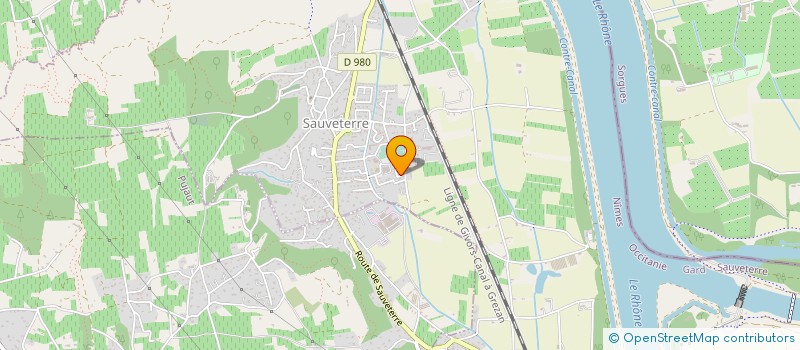 localisation de l'entreprise 888 611 191   SAUVETERRE