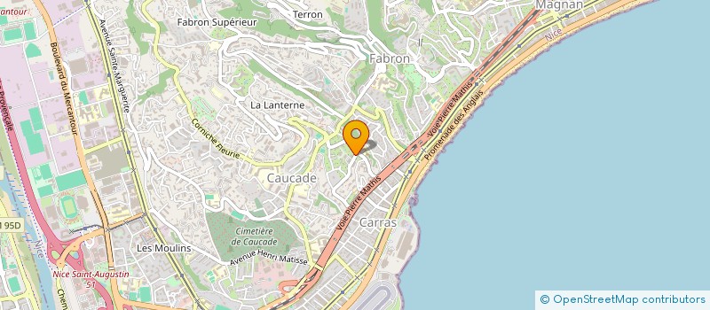 localisation de l'entreprise 888 616 398   VILLENEUVE-LOUBET