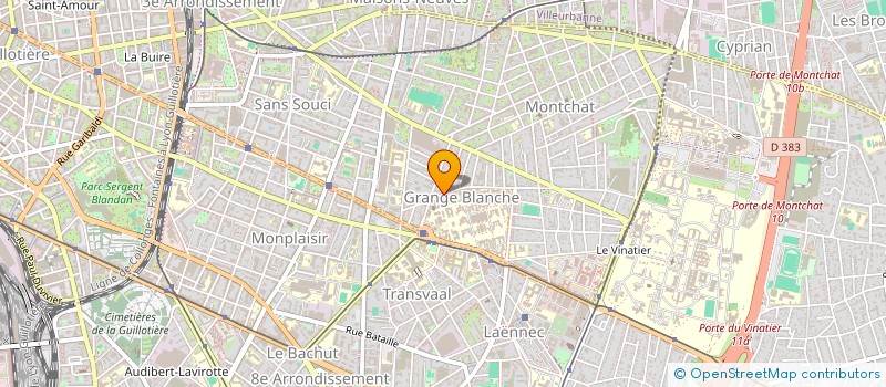 localisation de l'entreprise 888 627 932   DECINES-CHARPIEU