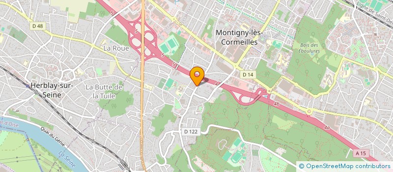 localisation de l'entreprise 888 629 037   MONTIGNY-LES-CORMEILLES