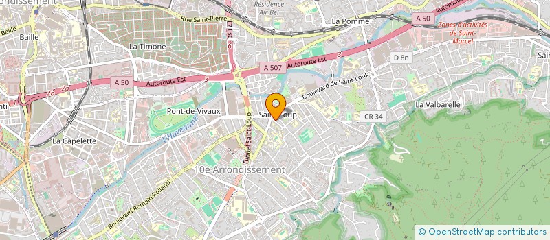 localisation de l'entreprise 888 635 687 à MARSEILLE