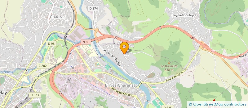 localisation de l'entreprise 888 637 154   LE PUY-EN-VELAY