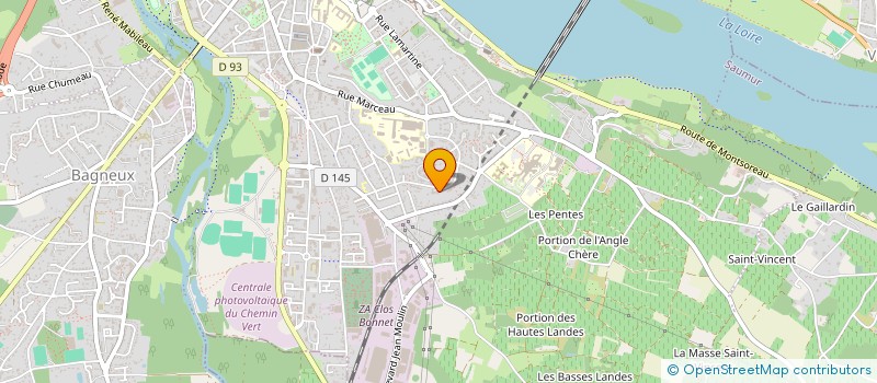 localisation de l'entreprise 888 637 444   SAUMUR