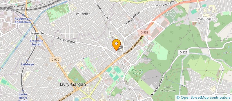 localisation de l'entreprise 888 650 918 à LIVRY-GARGAN