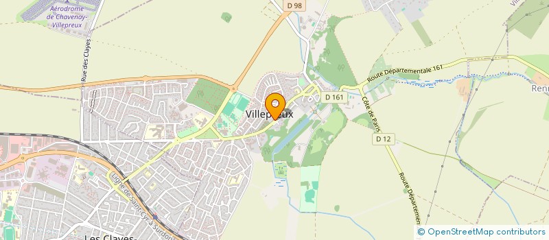 localisation de l'entreprise 888 661 030   VILLEPREUX