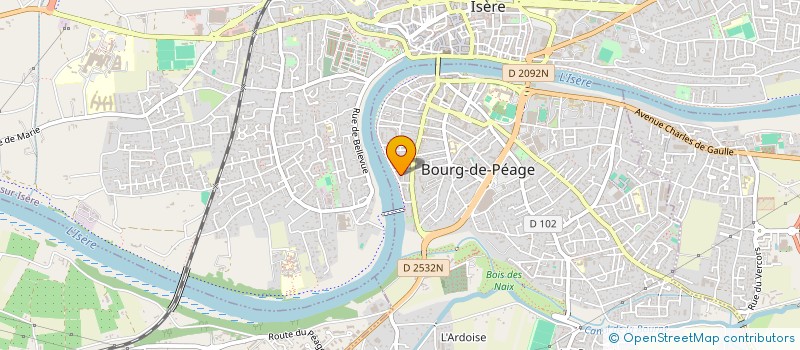 localisation de l'entreprise 888 663 176   BOURG-DE-PEAGE