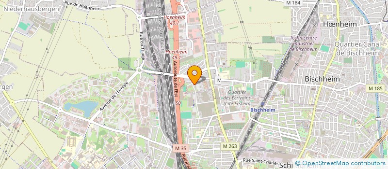 localisation de l'entreprise 888 670 569   BISCHHEIM