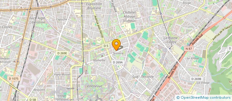 localisation de l'entreprise 888 670 866  à GRENOBLE