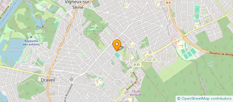 localisation de l'entreprise 888 674 736  à DRAVEIL