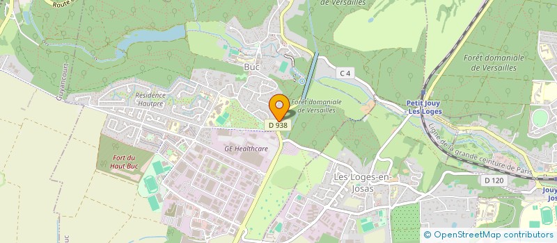 localisation de l'entreprise 888 676 947   BUC