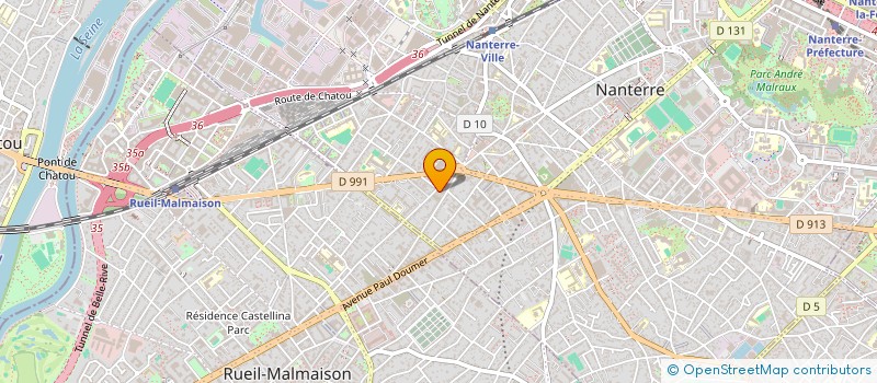 localisation de l'entreprise 888 681 798   NANTERRE