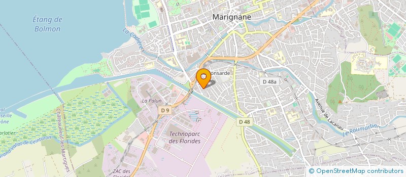 localisation de l'entreprise 888 685 393 à GIGNAC-LA-NERTHE