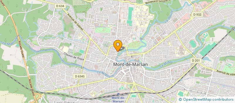 localisation de l'entreprise 888 689 437   MONT-DE-MARSAN