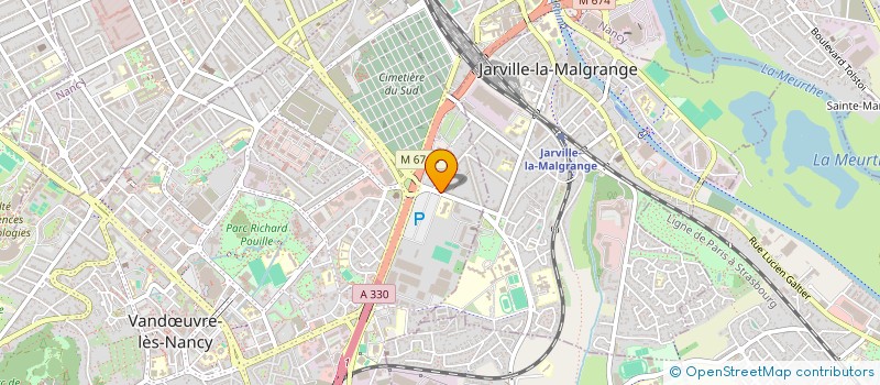 localisation de l'entreprise 888 689 908 à VANDŒUVRE-LES-NANCY