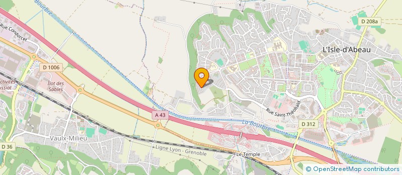 localisation de l'entreprise 888 694 205   L'ISLE-D'ABEAU