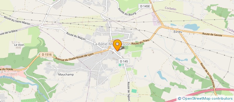 localisation de l'entreprise 888 705 381   LA BATIE-MONTGASCON