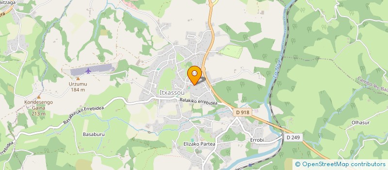 localisation de l'entreprise 888 711 272   SAINT-ETIENNE-DE-BAIGORRY