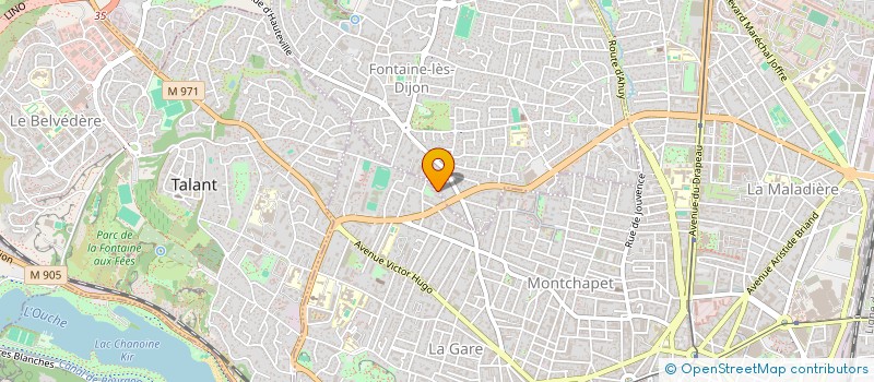 localisation de l'entreprise 888 720 893   DIJON