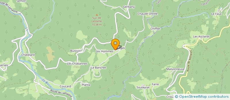 localisation de l'entreprise 888 725 470   ROCHEPAULE