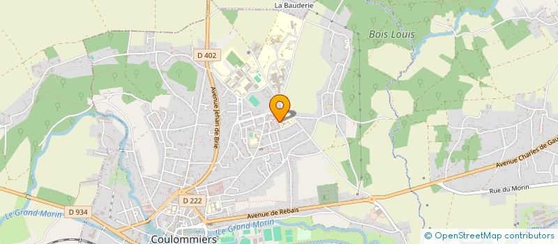localisation de l'entreprise 888 727 682 à COULOMMIERS