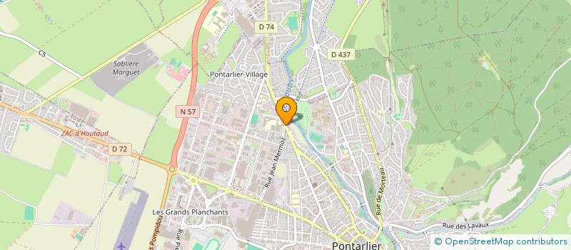 localisation de l'entreprise 888 730 280   PONTARLIER