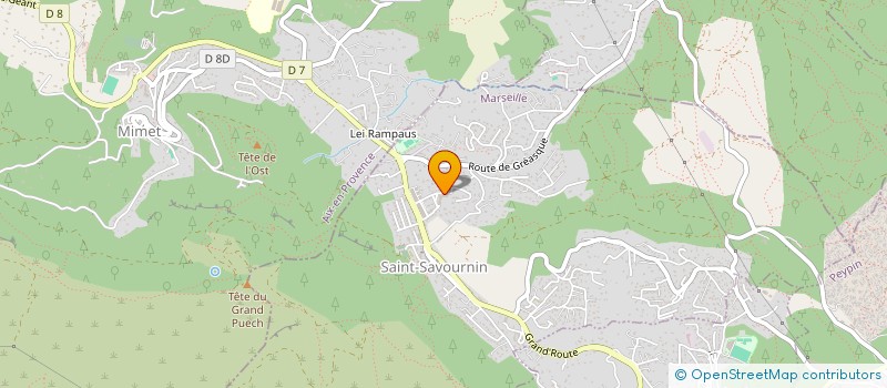 localisation de l'entreprise 888 750 650 à SAINT-SAVOURNIN