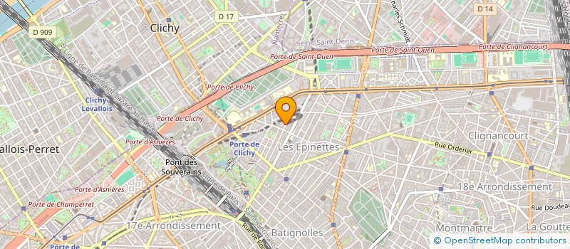 localisation de l'entreprise 888 752 961   PARIS