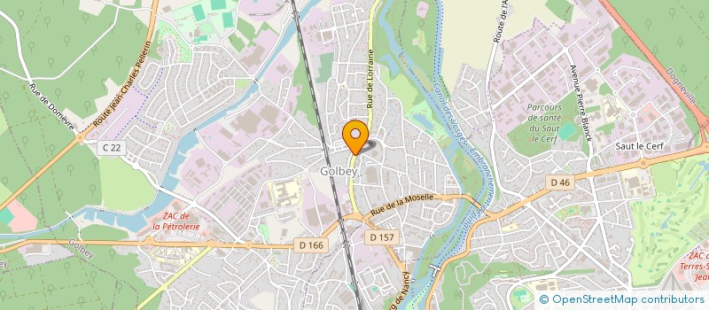 localisation de l'entreprise 888 760 253   GOLBEY