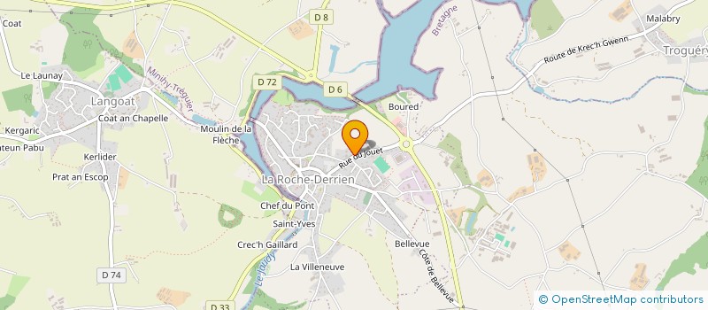 localisation de l'entreprise 888 763 737 à LA ROCHE-JAUDY