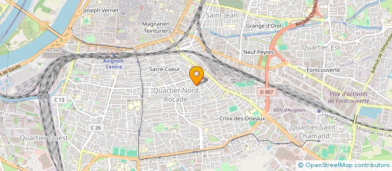localisation de l'entreprise 888 769 007   AVIGNON