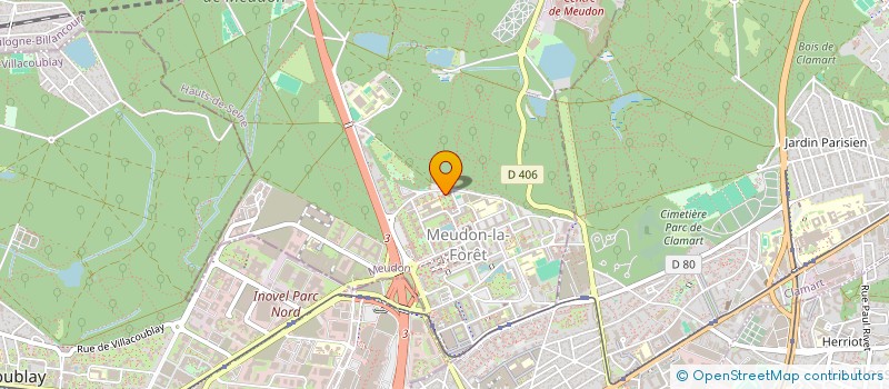 localisation de l'entreprise 888 776 937   MEUDON