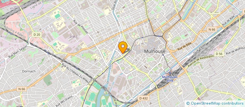 localisation de l'entreprise 888 786 340   MULHOUSE