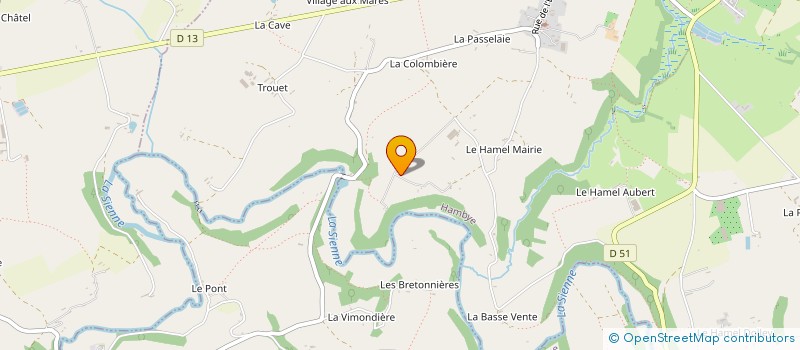 localisation de l'entreprise 888 802 873   COUDEVILLE-SUR-MER