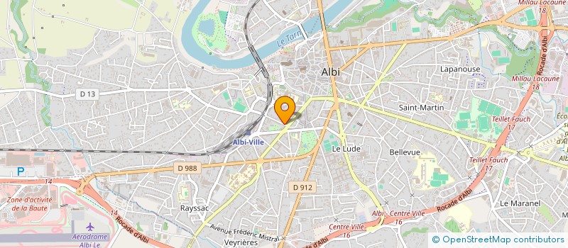 localisation de l'entreprise 888 820 099  à ALBI