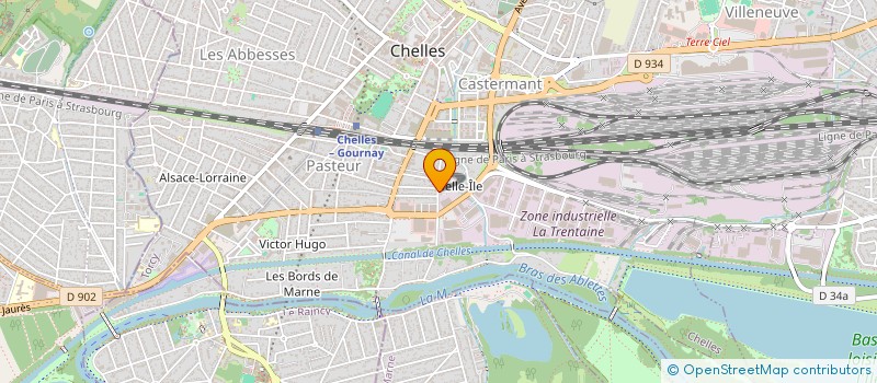 localisation de l'entreprise 888 820 883   CHELLES