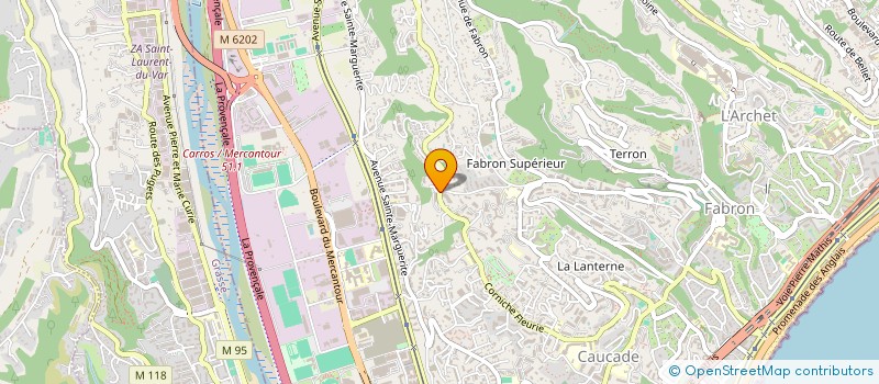 localisation de l'entreprise 888 825 866   NICE